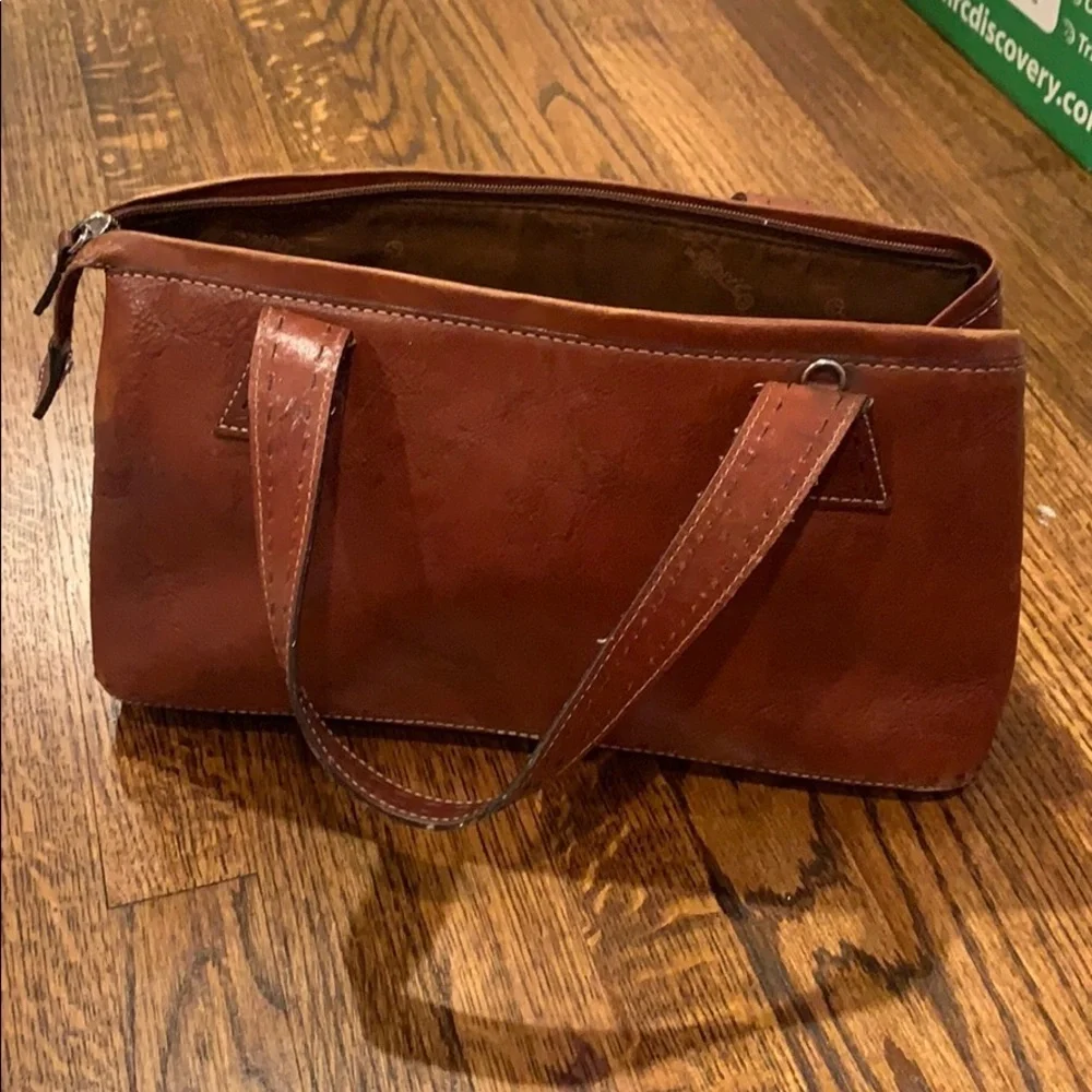 Fossil Leather bag - Picture 1 of 8